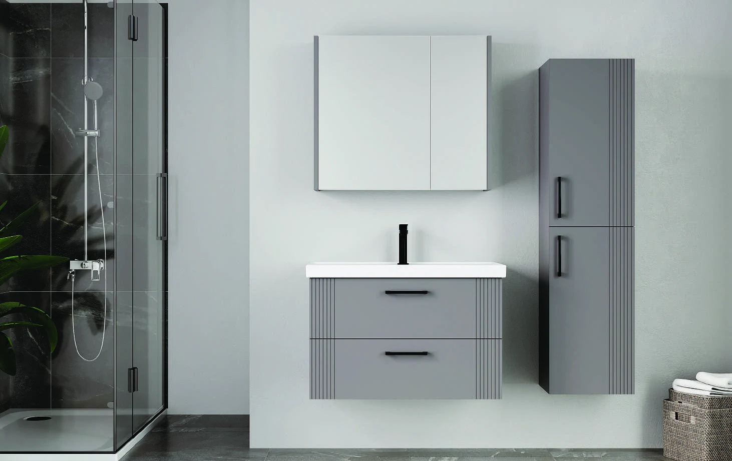 Denko Laden banyo dolabı