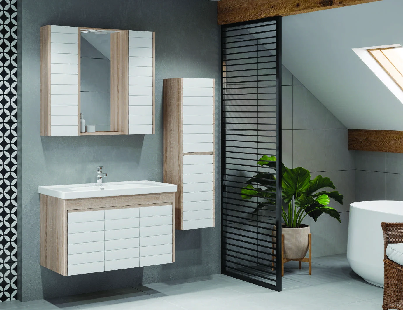Denko Mostar banyo dolabı