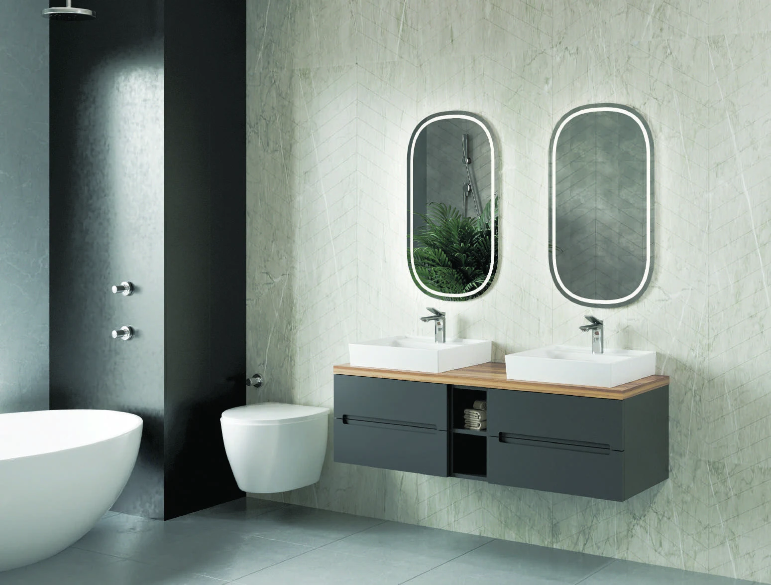 Violet serisi banyo tasarımı